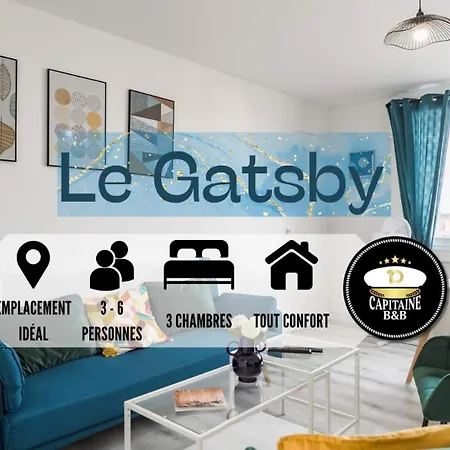 Le Gatsby - 3 Chambres - Centre-Ville Troyes Extérieur photo