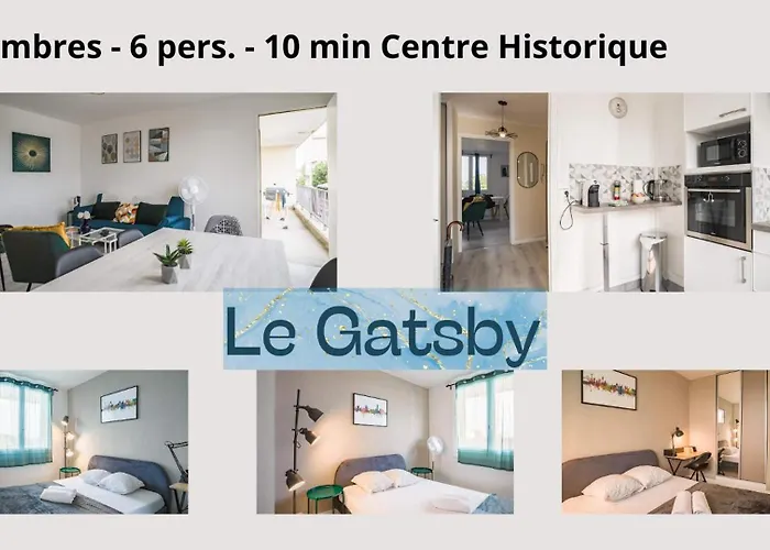 Le Gatsby - 3 Chambres - Centre-Ville